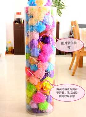 沐浴球圆筒 直径30*73CM 常规超市销售圆桶 PVC圆桶