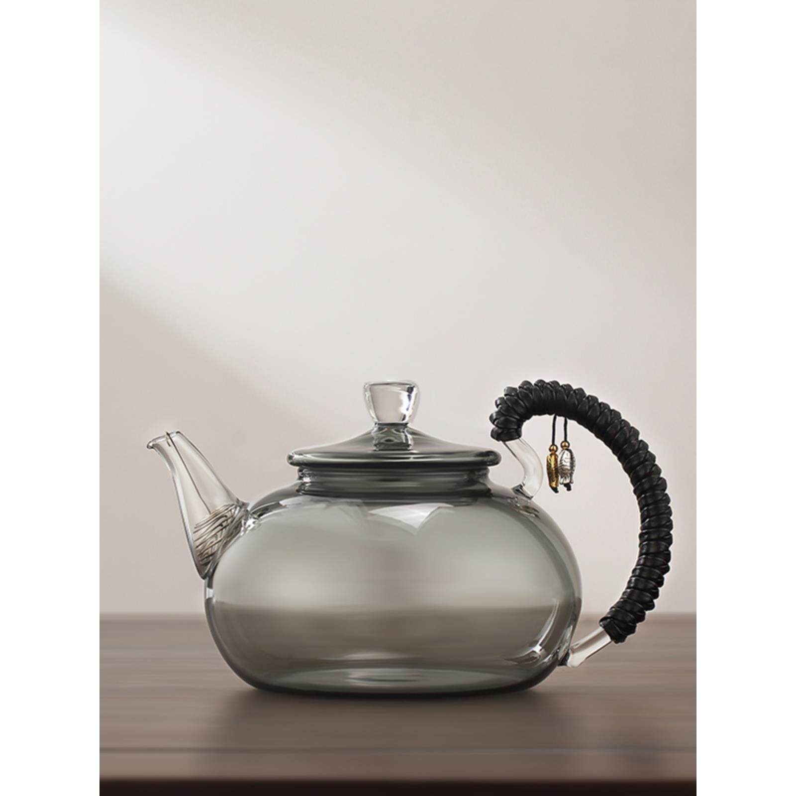 耐热玻璃烧水壶泡茶壶加厚耐高温茶具时尚家用煮茶器功夫煮茶炉