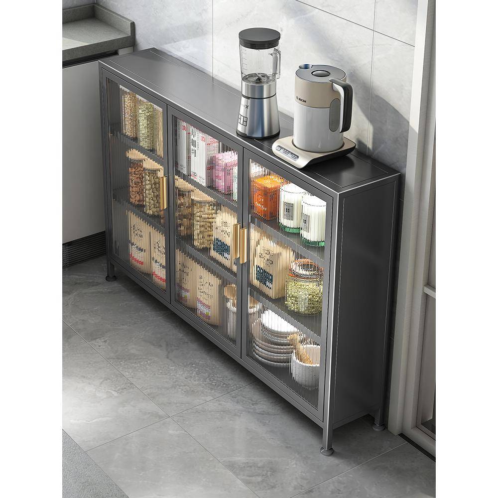 厨房窄边柜极窄超窄超薄25置物柜20cm30薄柜落地多层储物收纳架子