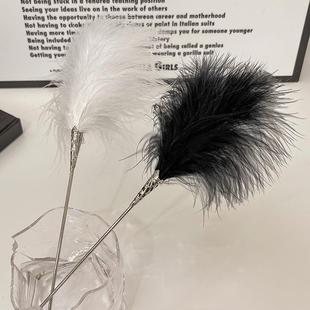 男女朋友鸵鸟情调羽毛棒拍情侣好物挑逗玩具用品小皮鞭发簪情取