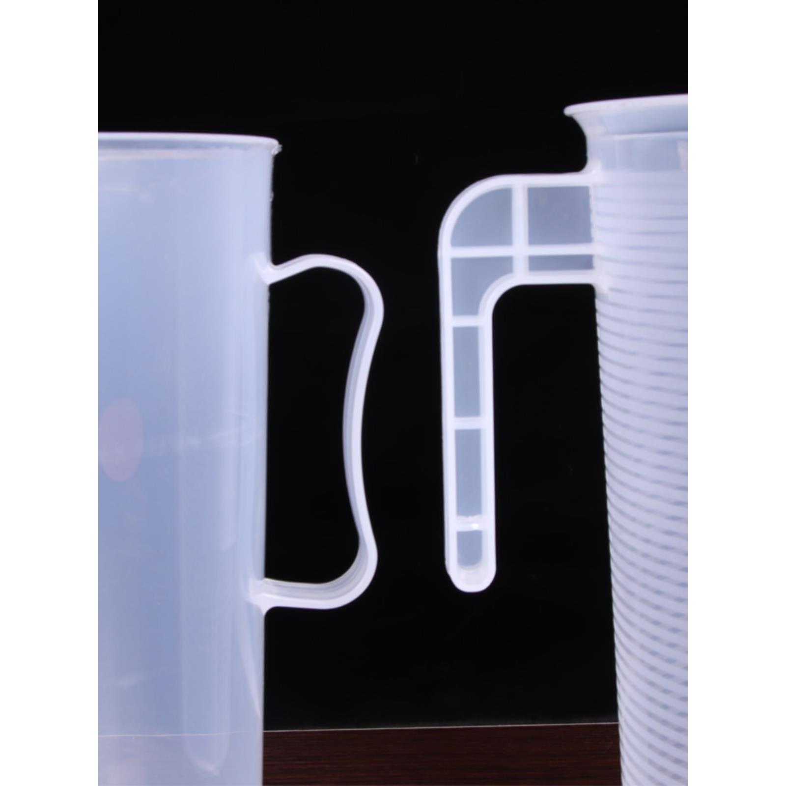 塑料量杯洒水壶浇水壶带刻度塑料浇水壶透明浇花壶2000毫升