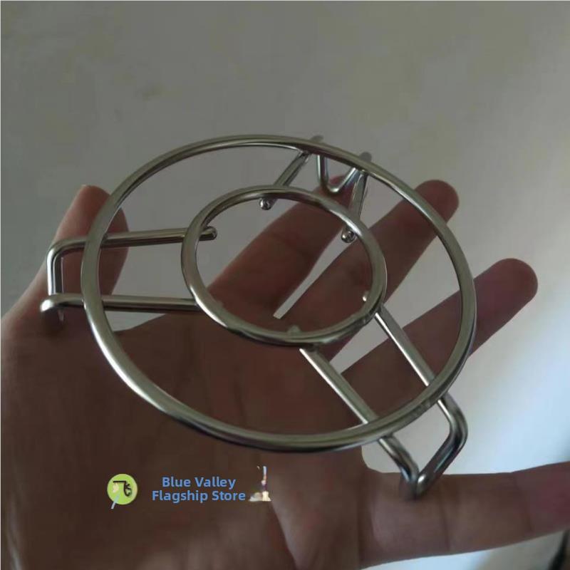 蒸锅支撑架蒸饭三脚蒸煮三角铁奶锅蒸架不绣钢蒸蛋架网架电饭煲内