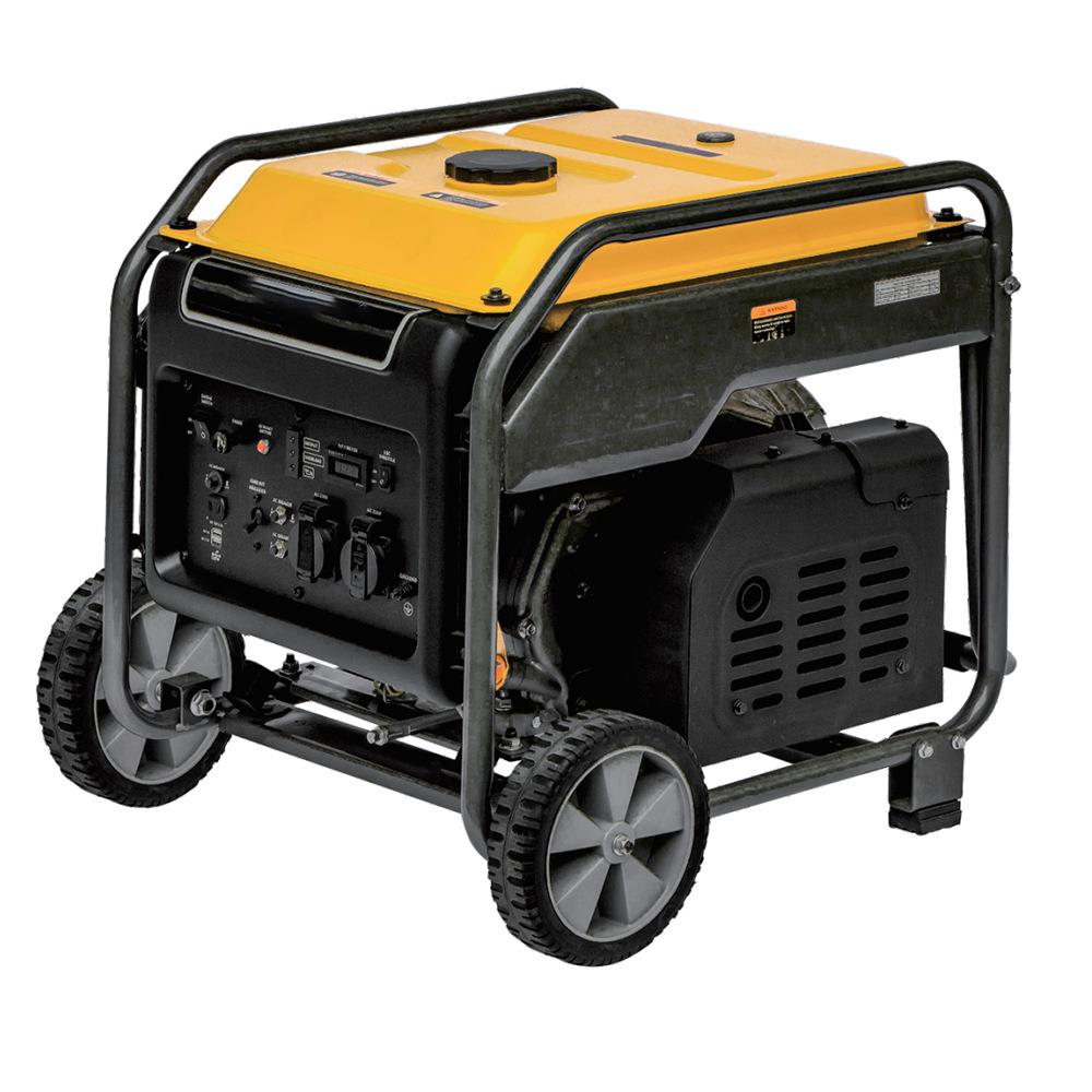 8KW便携式变频发电机 单相手电一体户外施工用大功率汽油发电机