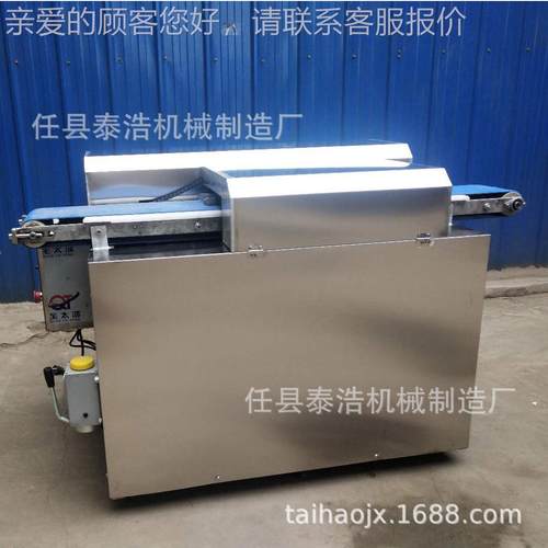 鸡肉切片全设自动鲜胸肉切片机 不锈SSX钢肉类切片备 五花切片肉