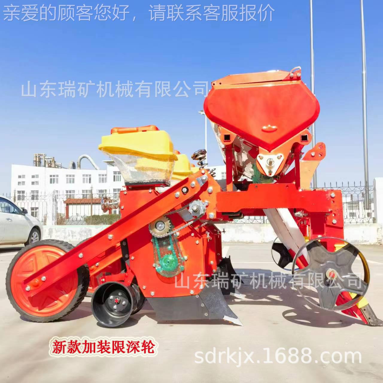 播悬浮玉米大豆精播机大深施肥免耕多行玉米豆点机行距株123数距