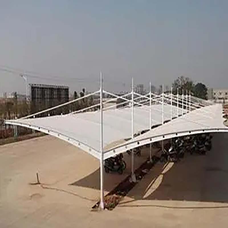 膜结构停车棚汽车棚车棚工程电动车棚自行车棚小区停车遮阳棚雨棚