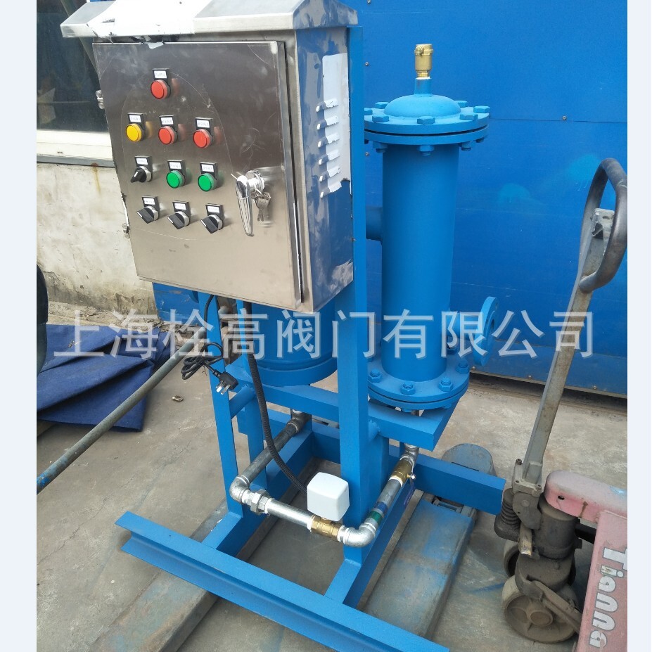 法兰旁流式电子水处理器 开式旁流式电子除垢仪DN15-DN200