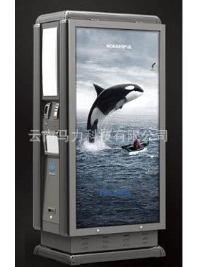 昆明广告垃圾分类灯箱多功能垃圾桶广告滚动垃圾灯箱直销