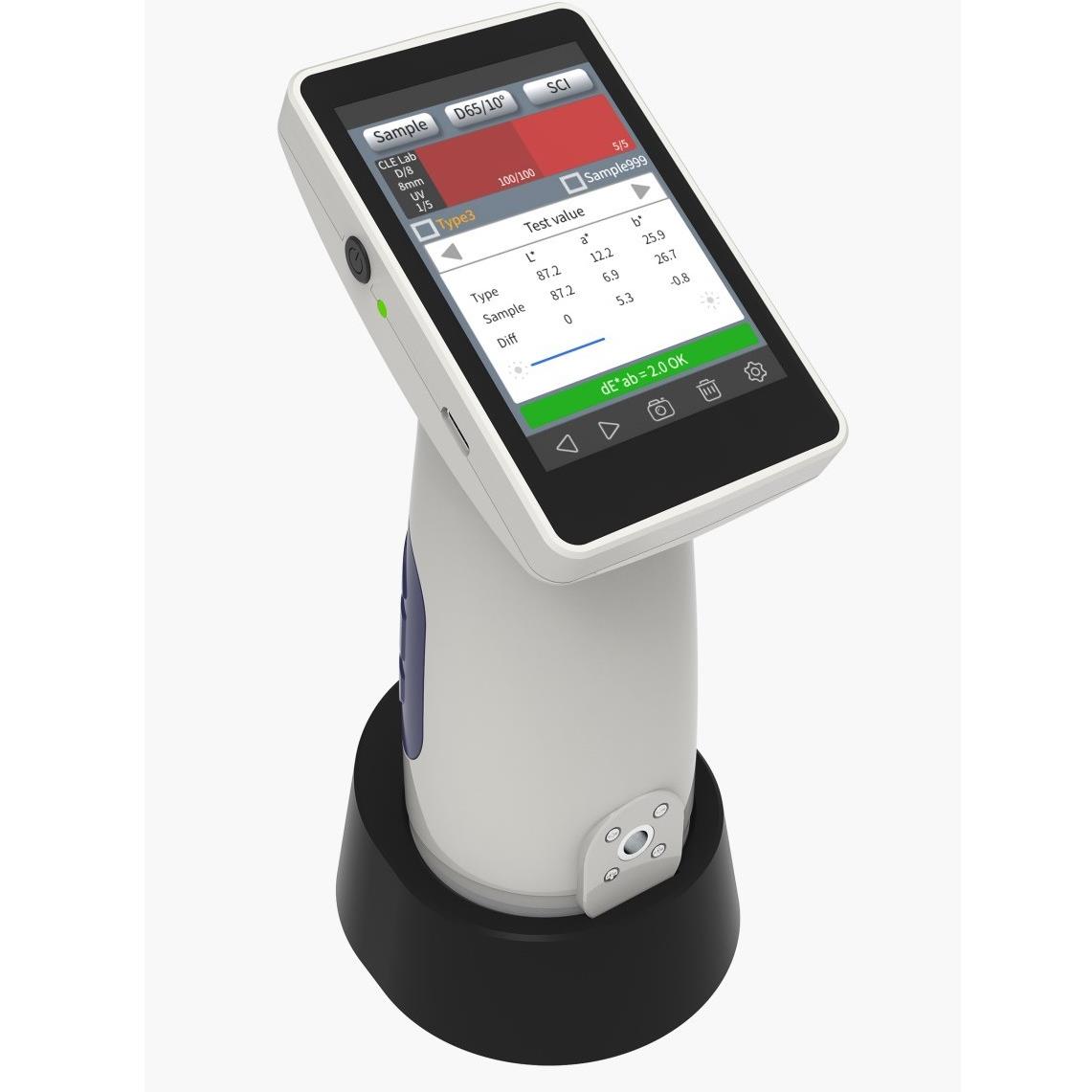 便携式分光测色仪SR210调色配色可计量查找色卡