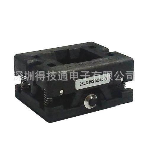 原装进口Plastronics测试座烧录座28LQ45S14040QFN28
