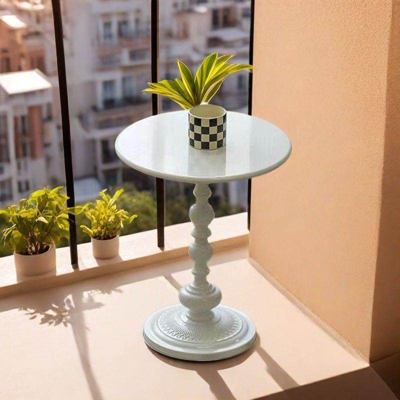 北欧现代简约角几铁艺床头边几阳台小圆桌复古沙发客厅卧室小茶几,金属材料及制品,金属加工件/五金加工件,淘宝优惠券,粉丝福利购,淘宝优惠卷