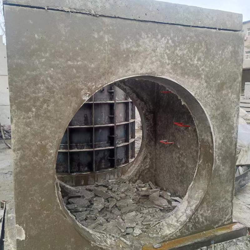 雨水检查井 水泥雨水矩形检查井 混凝土雨水污水井壁现货供应