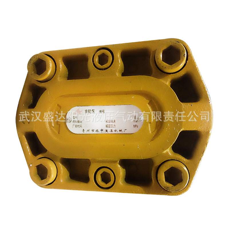 山东合肥CBG2080液压高压齿轮油泵CBG2063双联铲车装载机配件厂