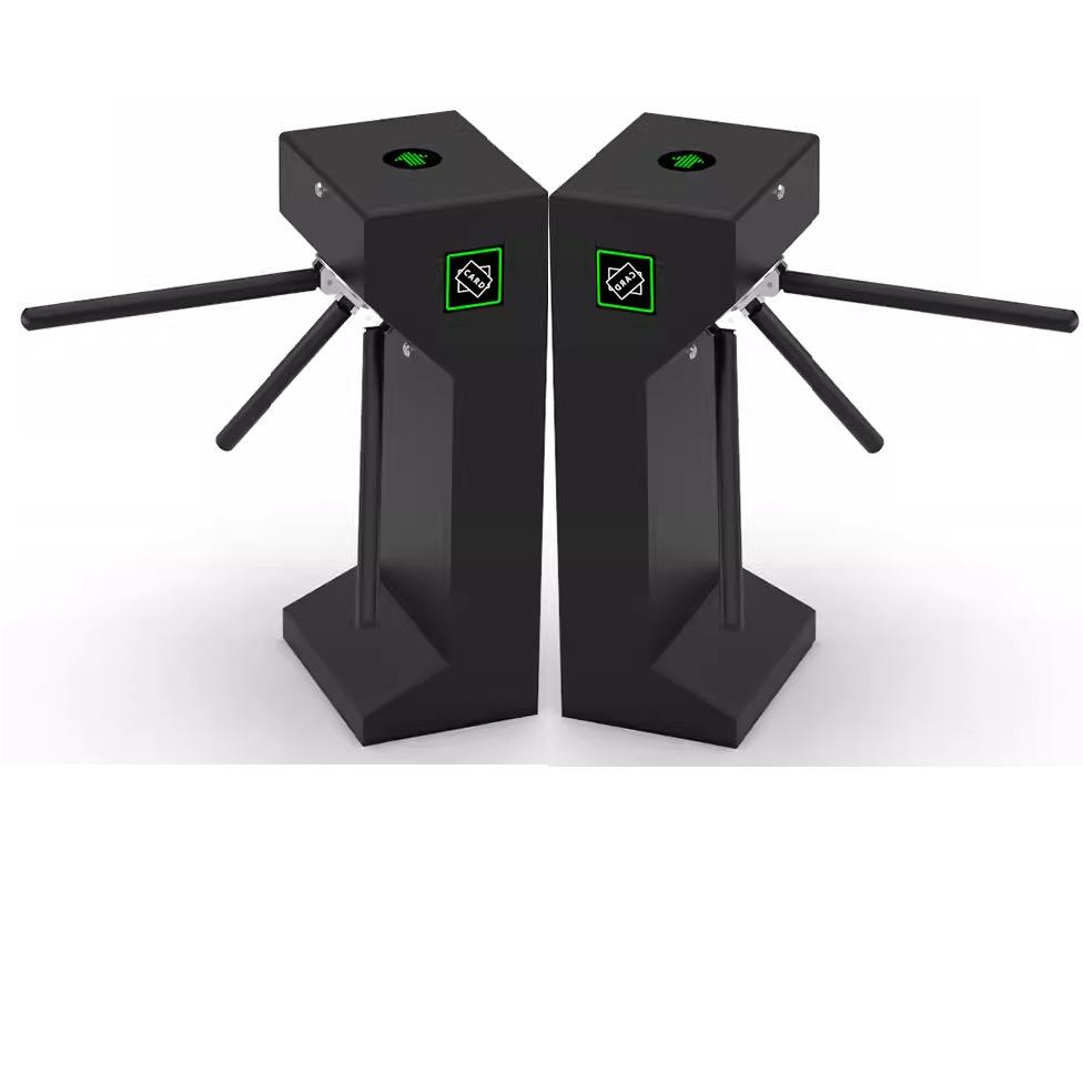 人脸识别门禁考勤机系统三辊闸考勤门禁一体机刷卡指纹人脸遥控开