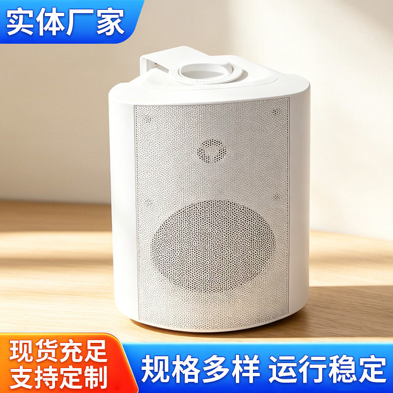 30W会议室家庭影院音箱5寸壁挂式定压音响校园背景音乐扬声器喇叭
