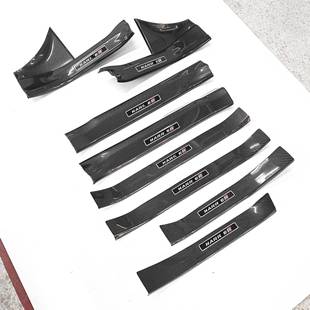 适用于丰田22款 迎宾踏板后备箱后护板尾门防护饰条 凌放门槛条改装