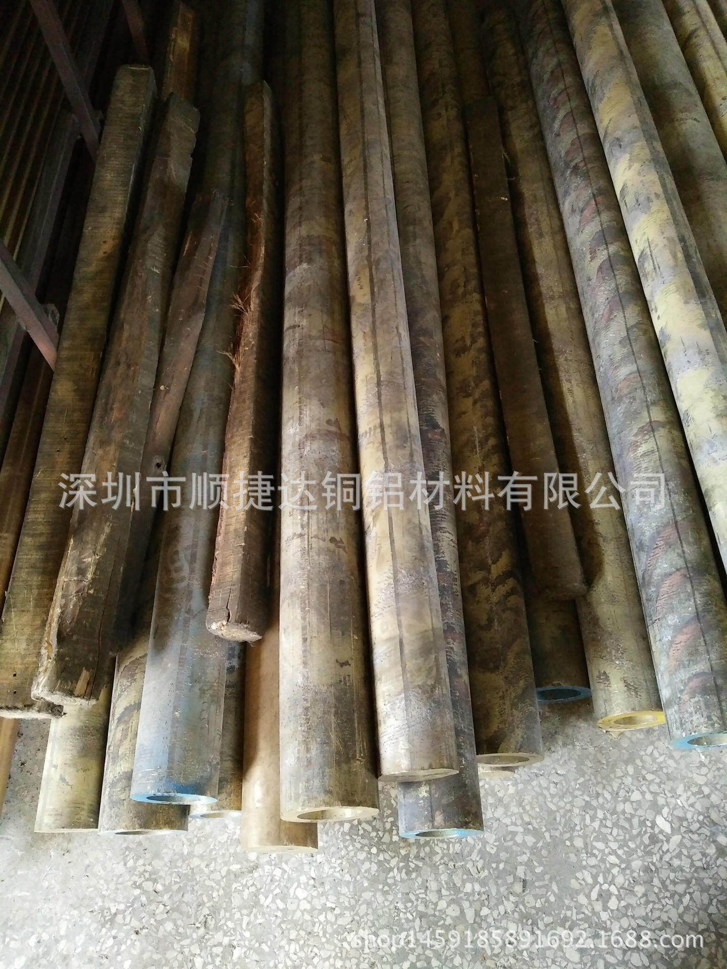 QSN555空心锡青铜套国标厚壁耐磨铜管无砂眼锡青铜棒材