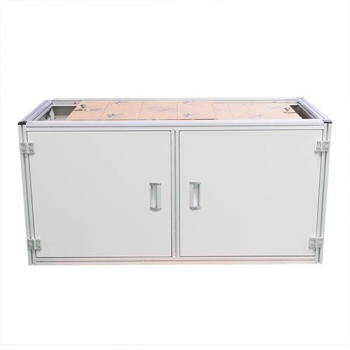 厂家工业铝型材框架自动化设备机柜阳极氧化工厂流水线工作台机架