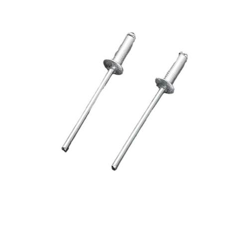 抽芯铆钉铝制抽芯拉铆钉铝拉钉圆头抽心柳钉开口型沉头抽芯铆钉