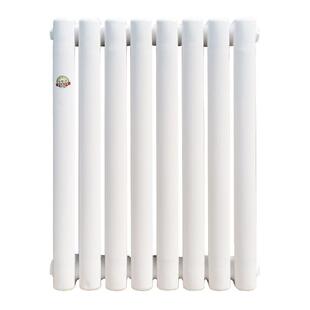 钢制散热器6030钢二柱暖气片低碳钢家用水暖散热片承接工程