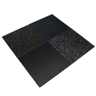 健身房橡胶地垫台球室减震垫卡扣地砖健身地胶室内复合橡胶地板