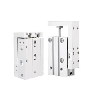 精密滑台气缸HLSL/HLQ/HLS6/8/12/16/20/25X10X20X30X40X50