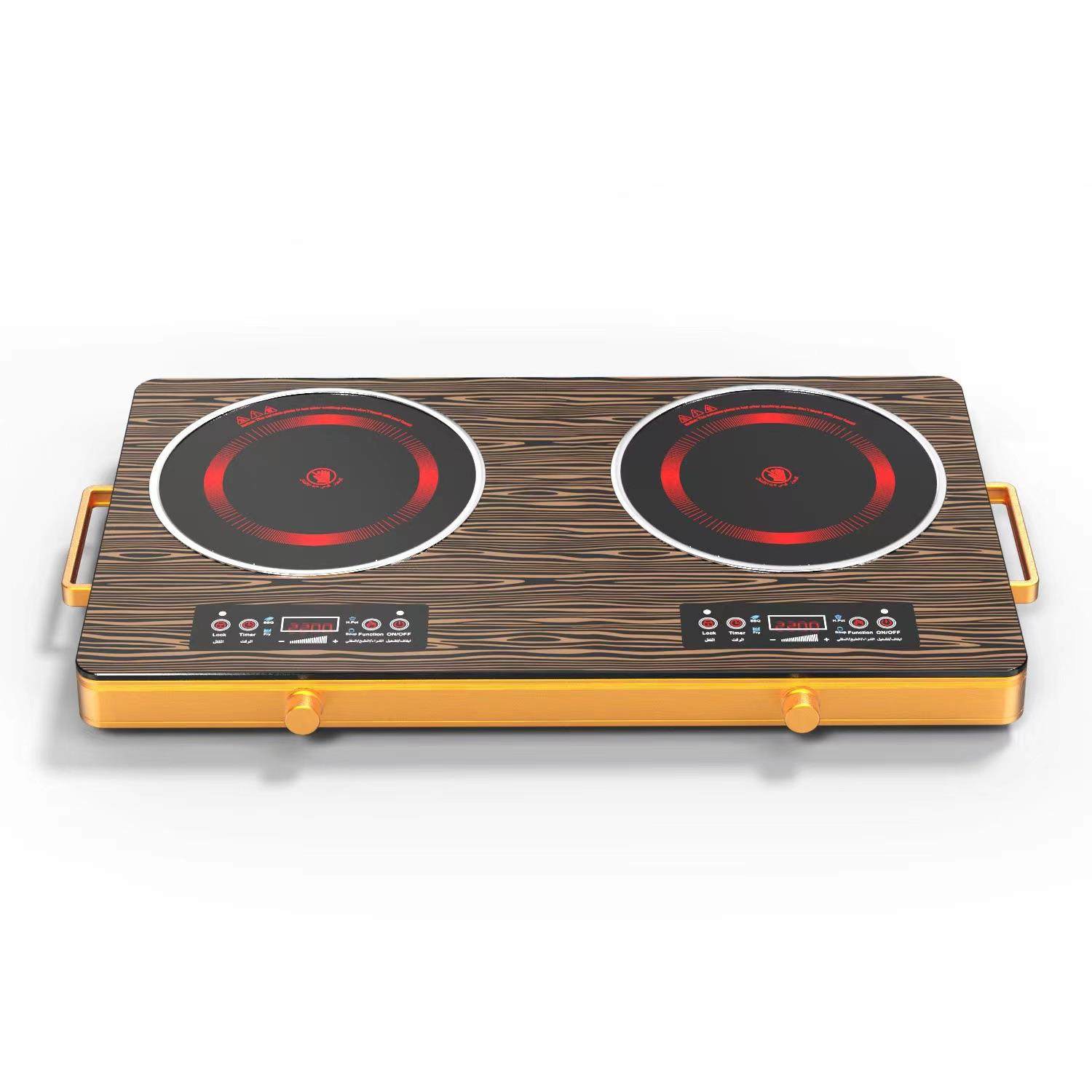 双炉双灶电陶炉智能家用光波炉红外大功率台式定时加热双头炉英文,厨房/烹饪用具,冰箱除冰铲,淘宝优惠券,粉丝福利购,淘宝优惠卷