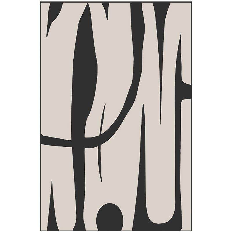 现代简约黑色纹理装饰画轻奢抽象客厅沙发背景墙挂画竖版玄关壁画