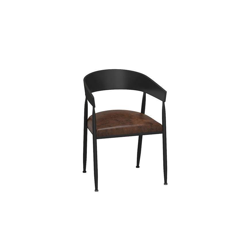 酒吧清吧酒馆烧烤店奶茶店咖啡厅椅子小圆桌椅铁艺组合餐椅餐桌椅