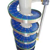 螺旋升降输送机饮料生产螺旋式 传送机物流螺旋升降缓存机