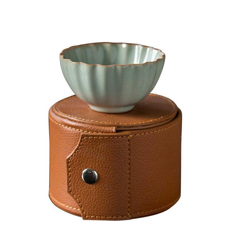 具汝窑泡茶杯片可养大号主人杯瓷品茗杯20201115功夫茶单杯定陶制