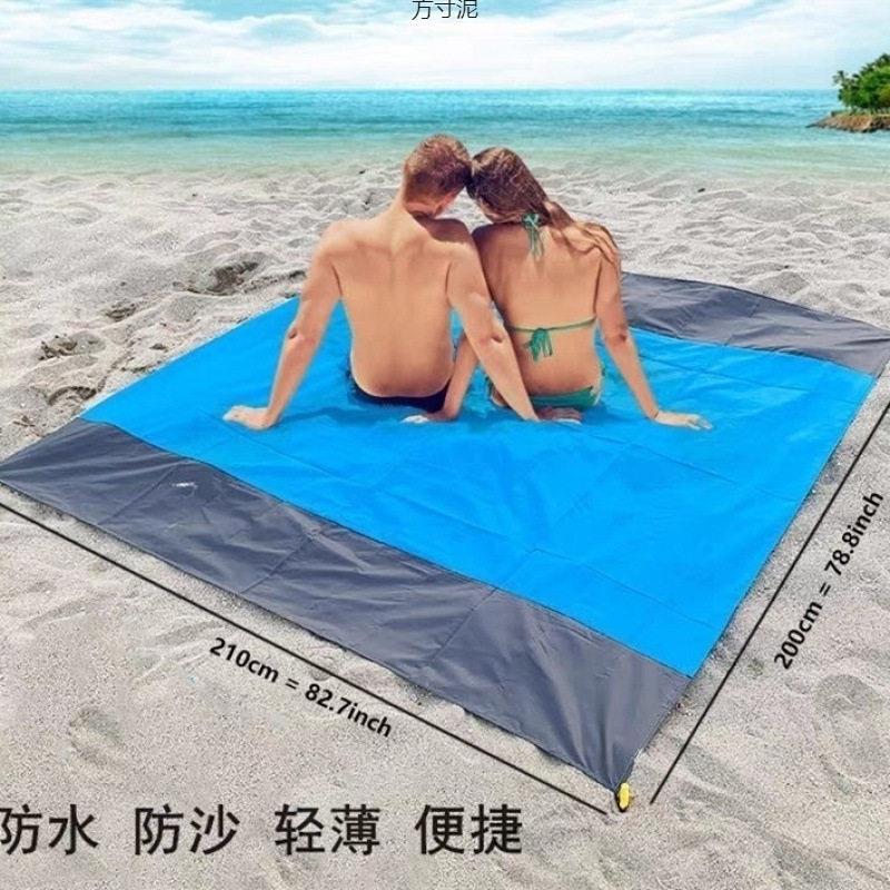 沙滩垫户外地垫便携超薄防潮垫超轻薄野餐垫薄款可机洗露营地垫厂