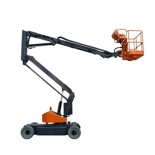 曲臂车升降车移动高空作业车平台升降机自动登高车移动式电动云梯