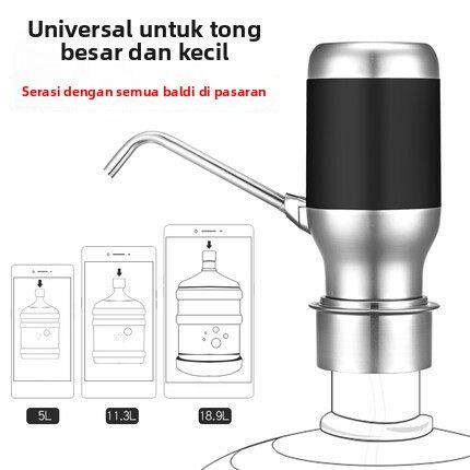 景湖电动抽水器静音桶装水自动上水器家用压水器纯净水饮水机龙头
