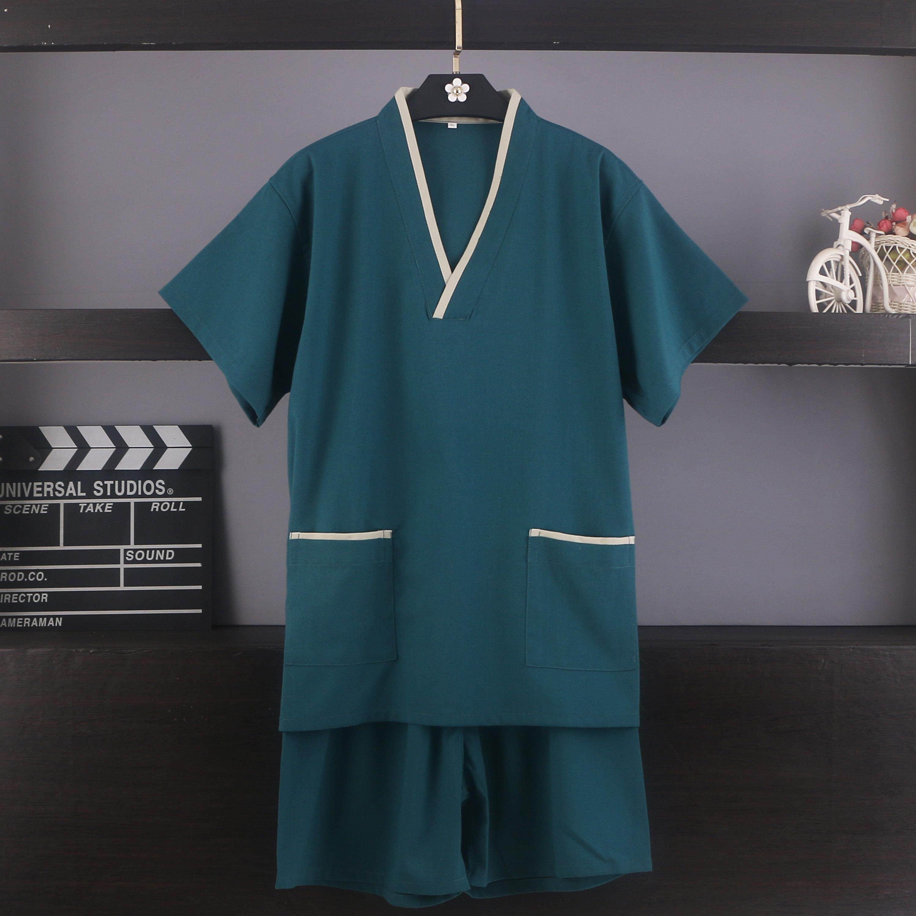 惜水花儿2025新款汗蒸服男士高端洗浴中心大尺码情侣家居服桑拿按,居家布艺,汗蒸服,淘宝优惠券,粉丝福利购,淘宝优惠卷