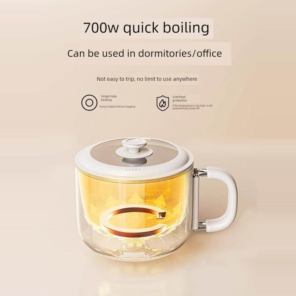 摩动电煮锅小电锅不沾内胆学生多功能家用2.5L一体大容量电饭煲