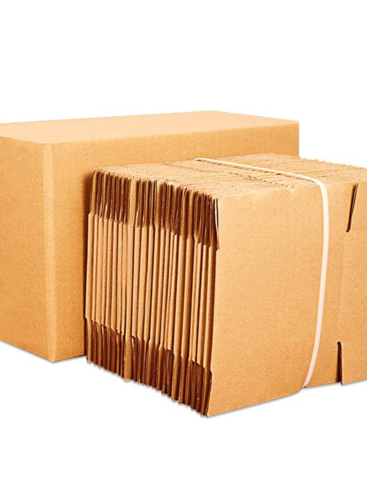 广东工厂 纸箱快递物q流打包装瓦楞纸盒子加硬搬家大纸箱定制