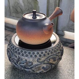 2025石鼓茶炉电陶炉户外露营工厂店老石臼煮茶炉