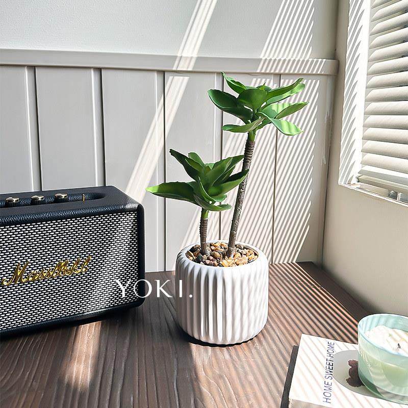 北欧仿真花假花盆栽摆件办公室桌面假绿植摆设ins风家居室内装饰,家居饰品,仿真植物盆景,淘宝优惠券,粉丝福利购,淘宝优惠卷