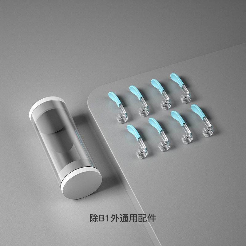 通用可视采耳棒耳勺配件硅胶耳勺bebird原厂PC透明挖耳勺配件