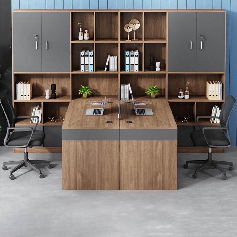 职员办公桌椅24人位组合员工双人对坐桌子财务办公室二人位面对面