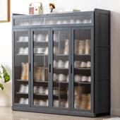 鞋 架子简易收纳神器省空间出租屋用宿舍入户玄关实木 柜家用门口鞋