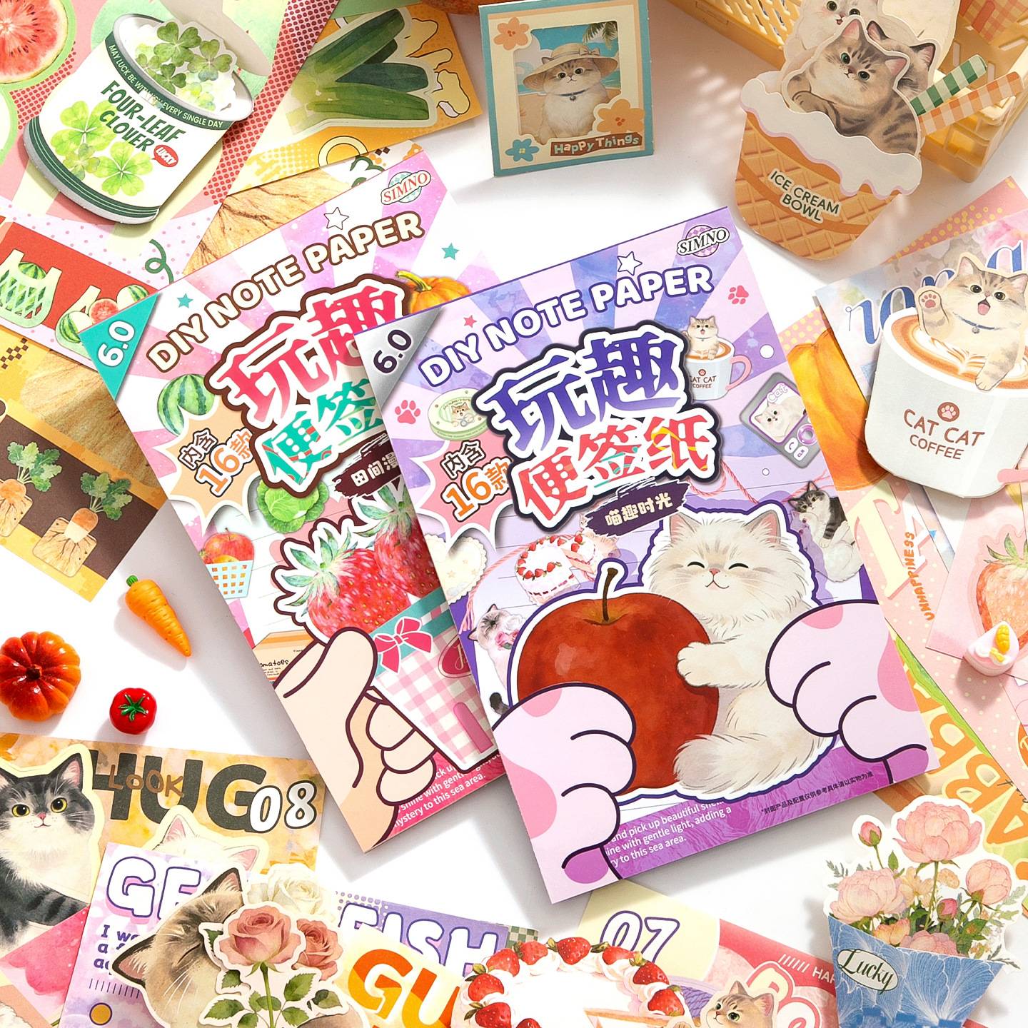 玩趣便签纸小机关创意手工素材纸