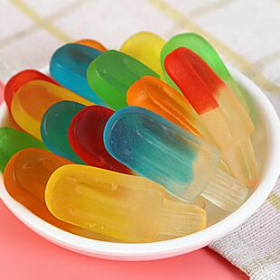 雪糕冰棍qq糖果零食散装 儿童qq软糖橡皮糖自选酸砂混 网红爆款