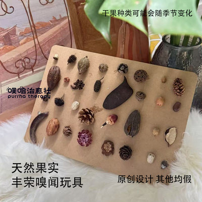 宠物猫咪丰容玩具自然干果气味趣味解闷玩具嗅闻玩具