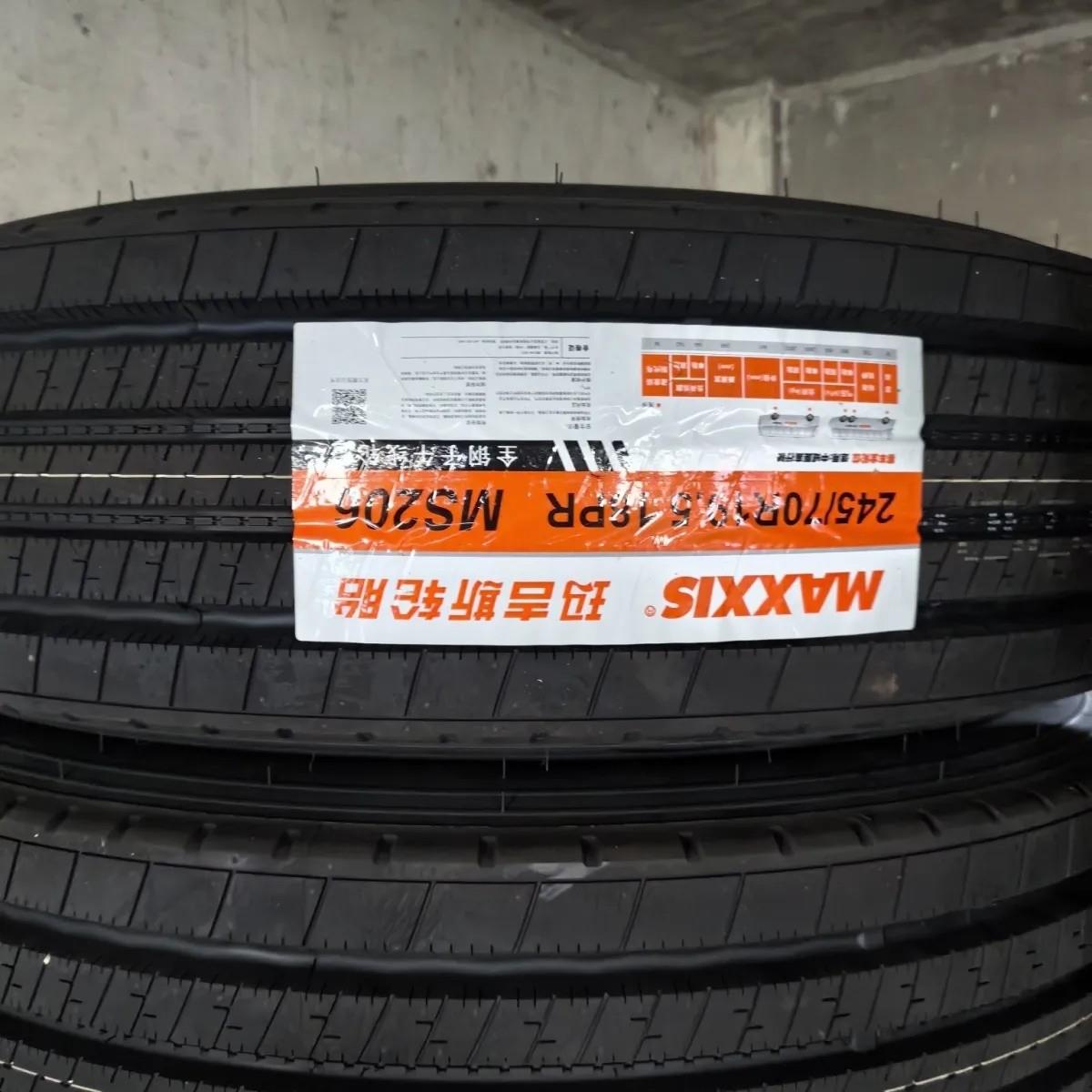 MAXXIS玛吉斯轮胎245/265/70/19.5载重耐磨全钢丝真空轮胎加厚花