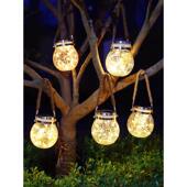 太阳能景观布置灯模拟动物猫狗摆件户外庭院花园草坪装 饰玻璃瓶灯