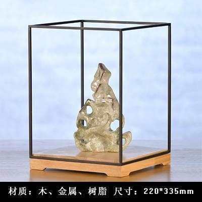 促新中式博古架书房展示柜太湖石山l装楼样间售部软摆件板瓷
