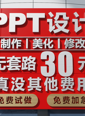 PPT制作代做帮做定制美化修改润色述职汇报答辩课件医学竞聘演讲