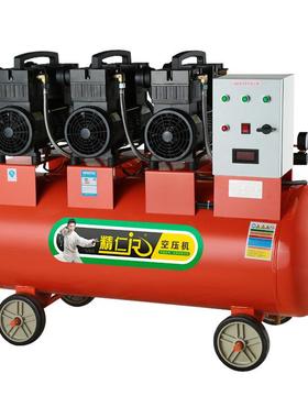 木工小型空压JR153CE-机气泵气工业打泵气汽保站小漆型喷充清洗空